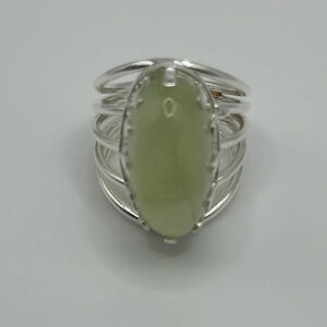 925 silver ring real stone
